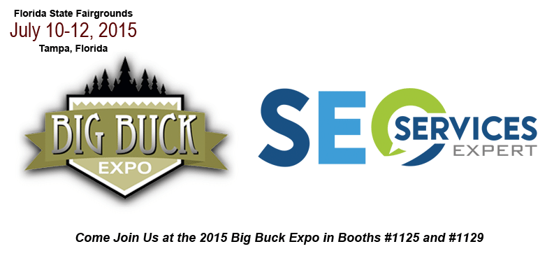 Tampa SEO Exhibitor at the Big Buck Expo 2015